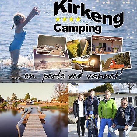 Kirkeng Camping & Event Hotel Fossby Buitenkant foto